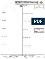 Fonksiyonlar Konu Anlatımı Testi 4