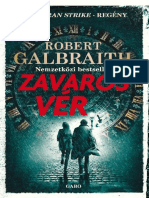 Robert Galbraith - Cormoran Strike 5. - Zavaros Vér