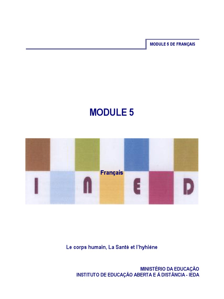 Module 5 Corps Et Sant PDF Genre Grammatical Nombre Grammatical