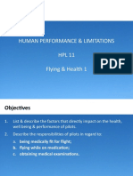 HPL 11 - Flying & Health 1