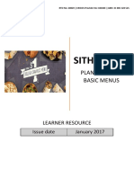 SITHKOP002 - LEARNER RESOURCE January 2017