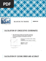 L9 - Balancing The Traverse
