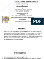 Structural Analysis of Pull-Up Bar