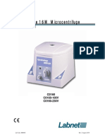 Spectrafuge 16M Microcentrifuge: User Manual