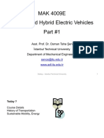 Ev - Part 01 - Sustainable Mobility and Energy