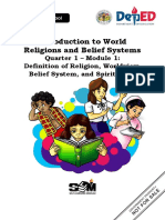 Introduction To World Religions and Belief Systems