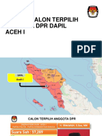 Daftar Calon Terpilih DPR Aceh I