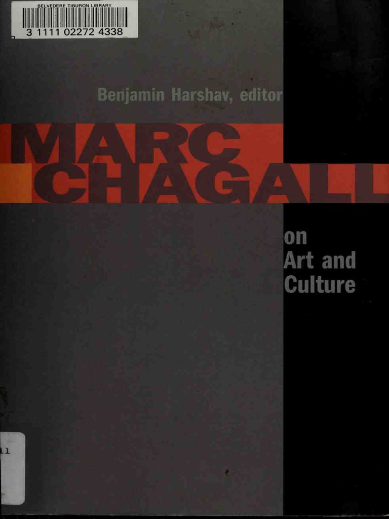 Benjamin Harshav - Marc Chagall On Art and Culture-Stanford University  Press (2003) | PDF | Hasidic Judaism | Chabad