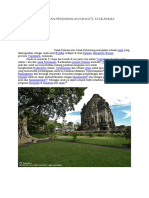 Candi Kalasan: Eninggalan-Peninggalan Dinasti Syailendra