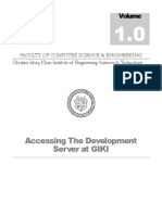 Dev Server Manual