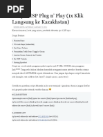 Script 1 ISP Plug N' Play (1x Klik Langsung Ke Kazakhstan)