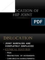 Dislocation of Hip Joint