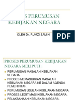 1 Proses Perumusan Kebijakan