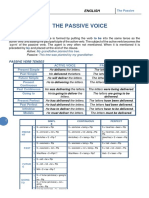 The Passive Voice: To Be