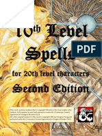 10 Level Spells: For 20th Level Characters