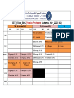 EDT Cours TD SMC3