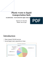 Plastic Waste To Fuels