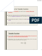 Motivation For Transfer Function.: To Find The, We Need To Solve