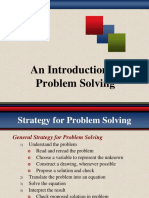 Problem Solving (Part 1)