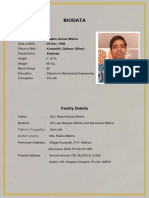 Biodata-Of Prabhu Kumar Mishra