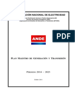 Plan Maestro de Ande 2014 a 2023