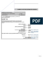 Ejemplo de Factura (Estimacion)