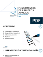 Fundamentos Primeros Auxilios