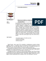 Estudiantas Michel Foucault Historia de La Sexualidad 1