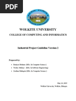 Final WKU Reviewed Industrial Project Guideline