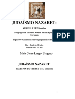 Judaísmo Nazareno -Español- Roe Ronivon Oliveira