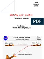 Stability and Control: Rotational Motion