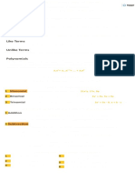 Degree of Polynomial: Algebraic Expressions