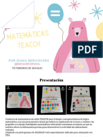 Cuaderno TEACCH Matematicas