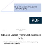 Project Planning: The Logical Framework Approach (Lfa) : 12/25/21 1 Temesgen B. (PHD), Aau-School of Commerce