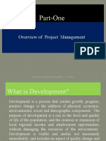 Part-One: Overview of Project Management