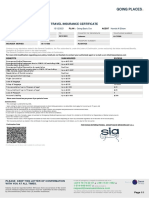 Travel Insurance Certificate: SIA-21-0163179 Going Basic Cov Hamlat Al Elham 15/12/2021