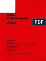British Pharmacopoeia 2016 Volume 4
