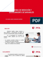 Tema 7. Sistema de Medición y Escalamiento de Variables