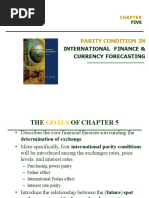 Chapter 5 - Parity Condition