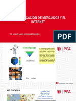 Tema 13. La Investigación de Mercados y El Internet