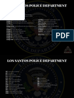 Códigos Policiales LSPD