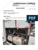 Chiller 1 Circuit B Readings Report