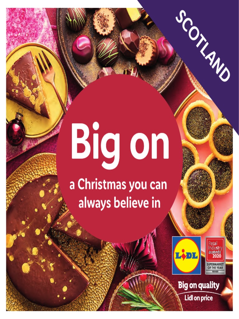 Lidl Christmas 2021 Brochure PDF Foods Food And Drink
