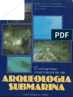 Actas V Congreso Internacional de Arqueología Submarina.