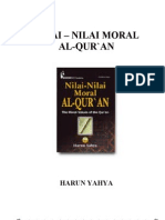 Nilai Nilai Moral Al Qur'An