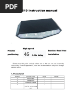 LK110 Instruction Manual: High Speed 0.02s Delay Precise Positioning Bracket Fixed Free Installation