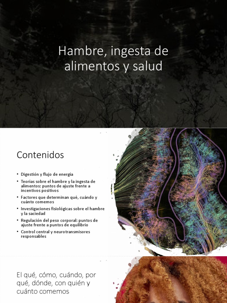 Regulación del Hambre y la Ingesta | PDF | Alimentos | Nutrientes