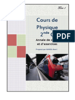 Cours de Physique 2nde c (PDF)