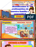 DIAPOSITIVA 09 de DICIEMBRE PERSONAL SOCIAL (Identificamos La Problematica de Nuestra Localidad y Familia)