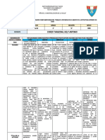 Planificador Semanal 5° - A